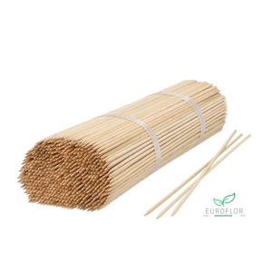 BAMBOESTOKKEN NATURAL 40CM 500PCS