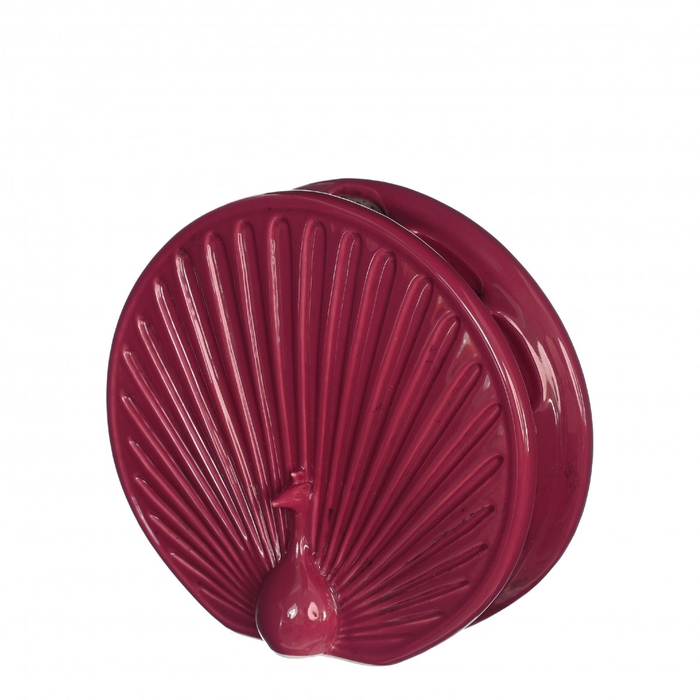 Keramiek Exclusief Peacock vaas 19.5*7*18cm