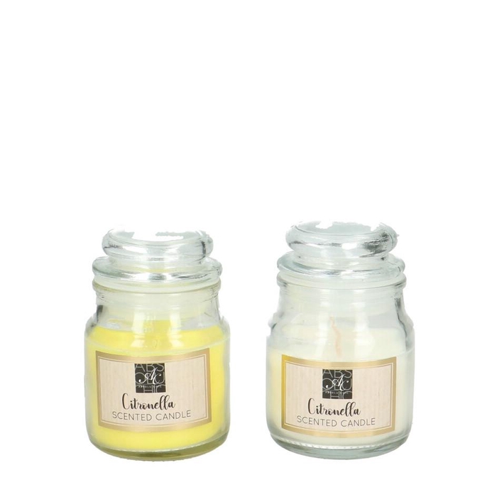 <h4>Kaars glas citronella d5.5*8cm</h4>