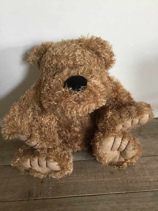 HOND PLUCHE H38 BRUIN