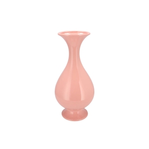 Mia Pink Vase Neck Trumpet 21x21x45cm