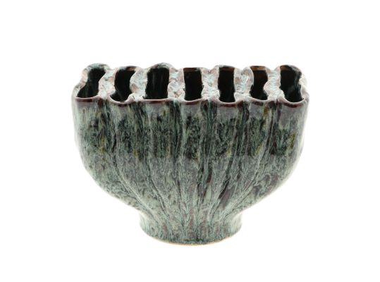 <h4>VASE JUNA L28W19H19 BLUE</h4>