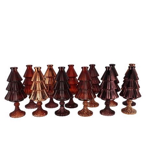 Jazz Scottish Spice Vase X-mas Tree Ass 11x25cm