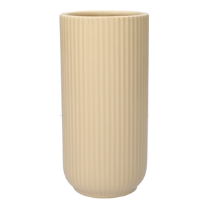 DF03-710288700 - Vase Haley d10.6xh22 cream matt