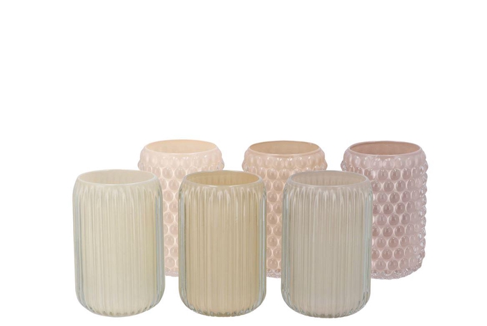 <h4>Roman Natural T-light Bubble Ass 9x13cm</h4>