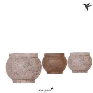 Kolibri Home Ancient pot brown mix