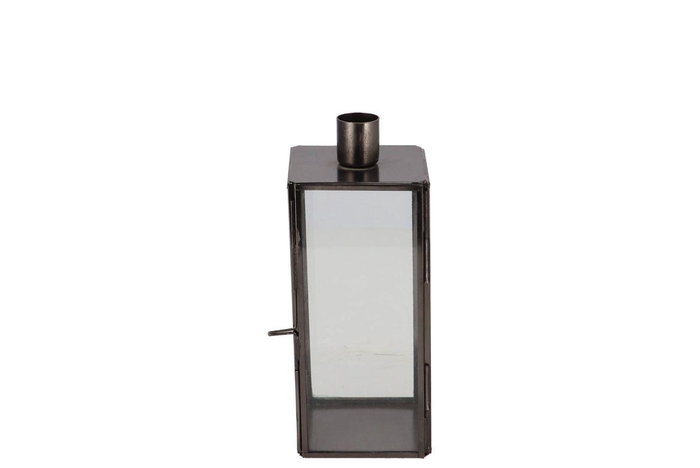 <h4>Braga Scottish Black Candle Holder 8x8x13cm</h4>