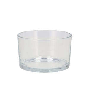 Glass Bowl Cilinder 13x13x8cm