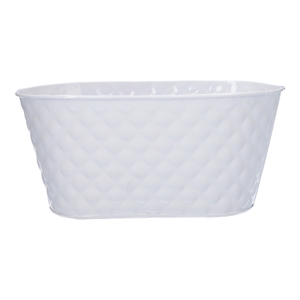 Planter Melody 19x13.5x10 white