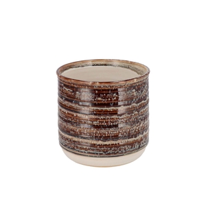 Bella Brown Pot 14x14x13cm