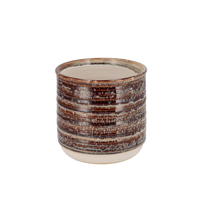 <h4>Bella Brown Pot 14x14x13cm</h4>
