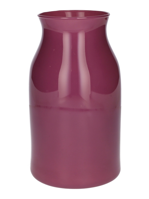 <h4>DF02-666006400 - Vase Luna d9.2/12xh21 aubergine milky</h4>