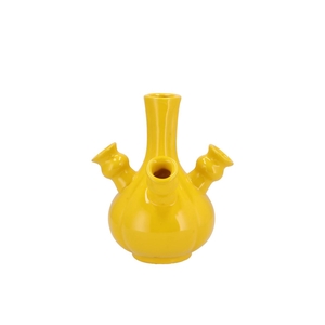 Rotterdam Yellow Vase Tulip 17x17x17cm