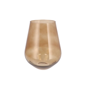 Mira Sand Glass Wide Vase 22x22x28cm
