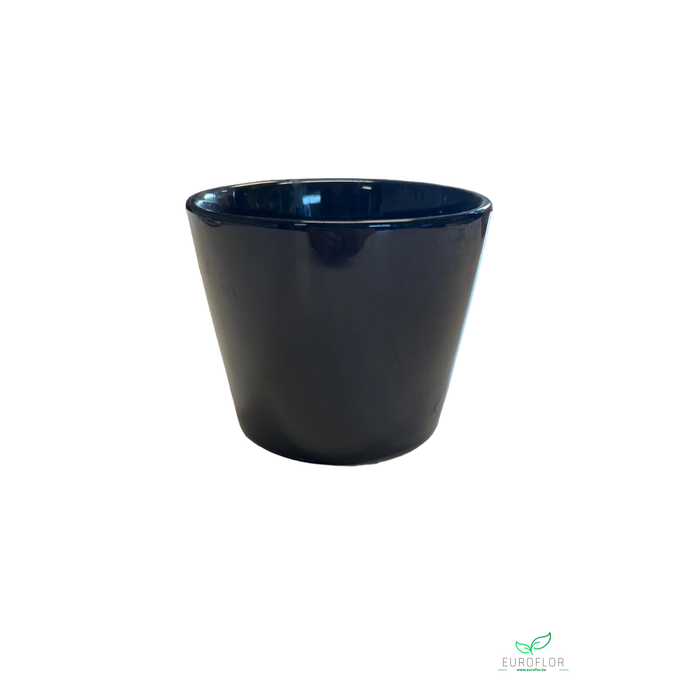 <h4>POT BLACK KONISCH 12CM</h4>