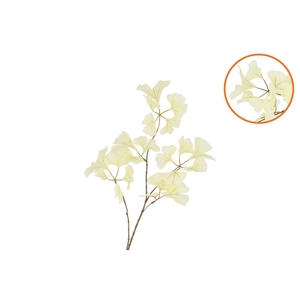 Silk Ginkgo White 85cm