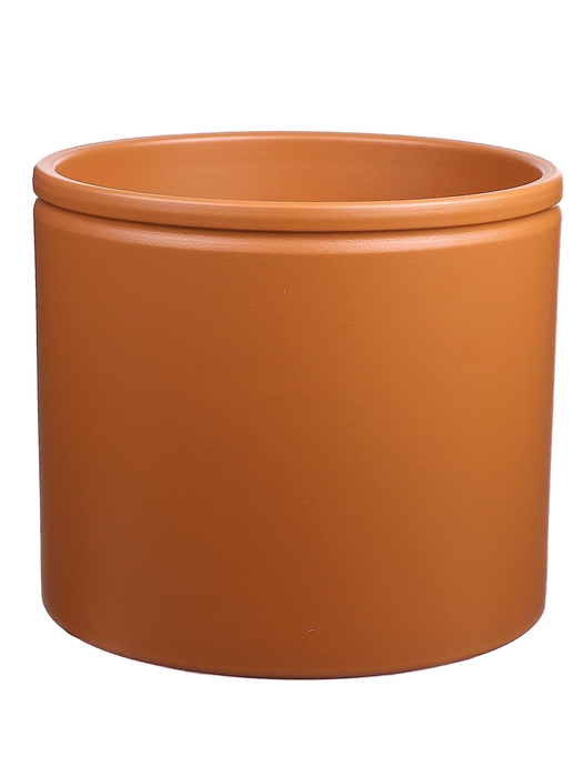 <h4>DF03-883674447 - Pot Lucca d14xh12.5 caramel matt</h4>