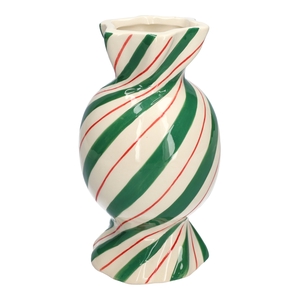 DF11-666581800 - Vase Candy1 d9/11.5xh20 green