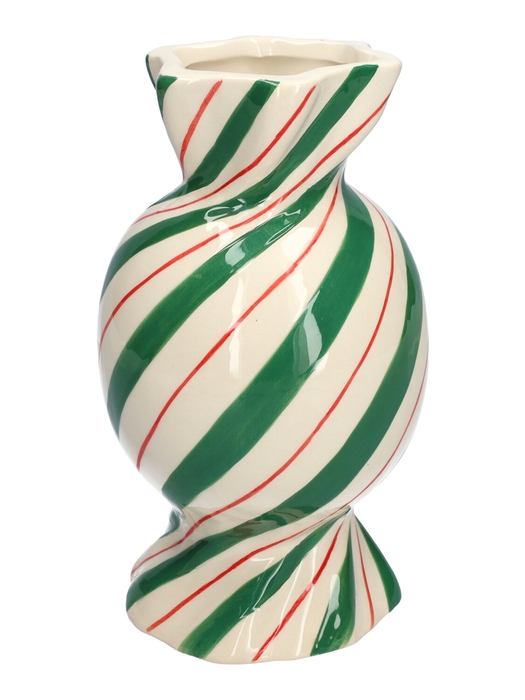 <h4>DF11-666581800 - Vase Candy1 d9/11.5xh20 green</h4>