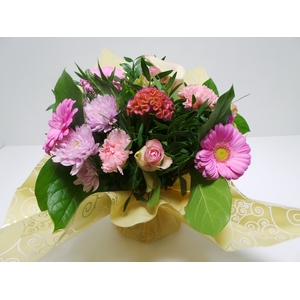 Bouquet Aqua Medium Pink
