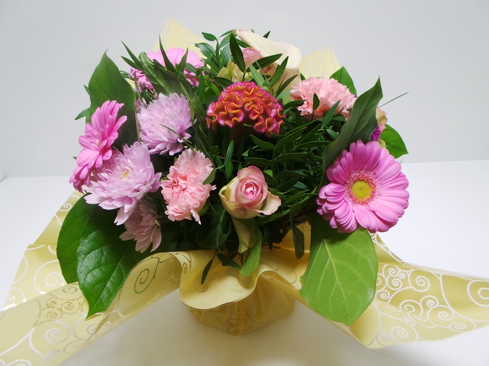 Bouquet Aqua Medium Pink