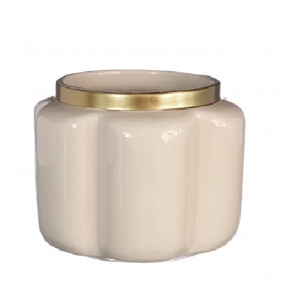 <h4>Ceramics Pouff pot d17.5*13.5cm</h4>