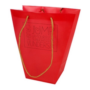 Words PP 24/12x11xH26cm red 20pce/bag