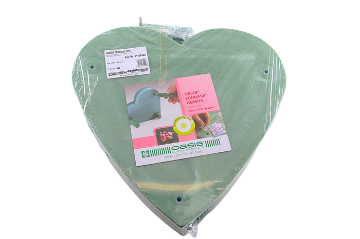 Oasis Heart 50x50cm Ecobase