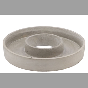 Concrete Ring Grey 30x5cm