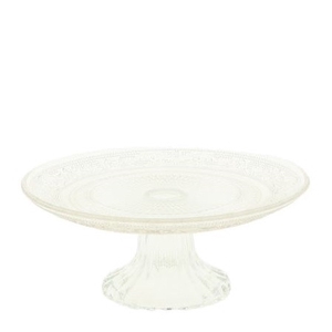 Glas Schaal Taartschaal d20*7cm