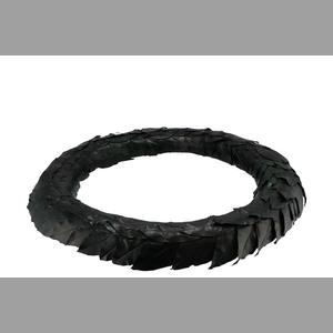Wreath Leaf Green 70cm