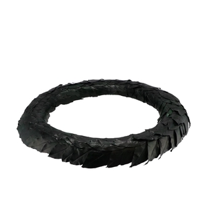 Wreath Leaf Green 70cm