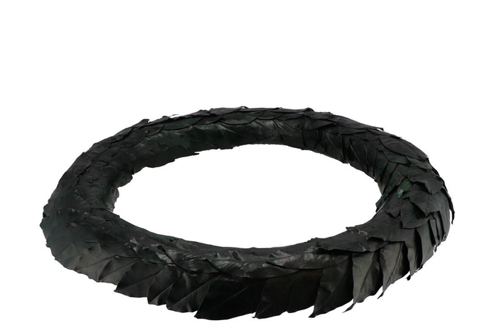<h4>Wreath Leaf Green 70cm</h4>