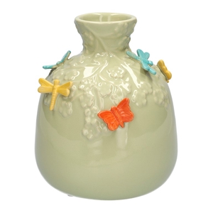 Bottle Dragonfly d7/16.5xh19 green