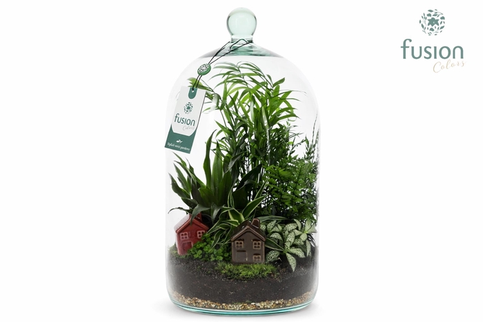 <h4>Green Bottle Novella Large met arrangement</h4>