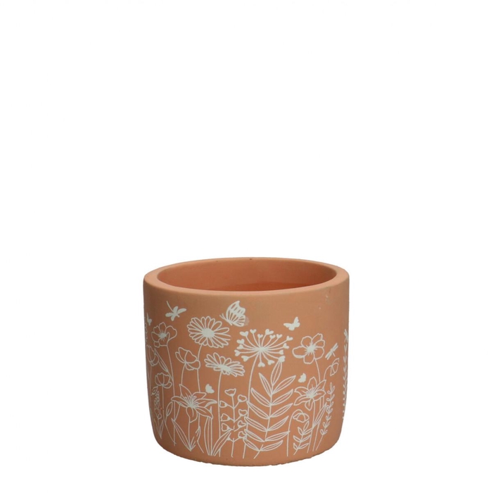 Ceramics Spring Garden pot d11.5*9.5cm