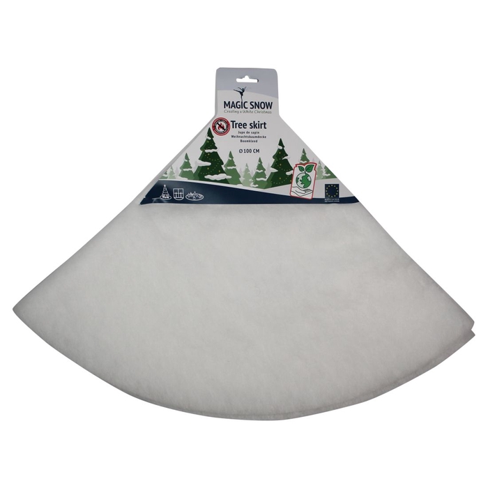 <h4>DF12-BIO34199 - Org snow tree skirt  � 100cm</h4>