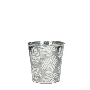 Zink Ted pot d12*12cm