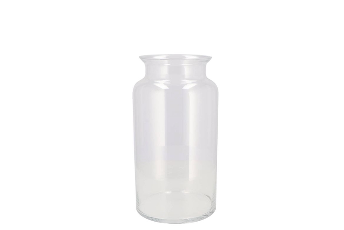 <h4>Glas Mouthblown Milk Bottle 25x19cm</h4>