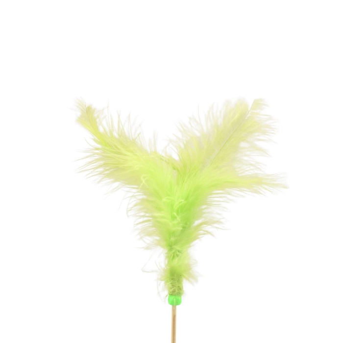 <h4>Bijsteker 50cm Veren 10cm</h4>