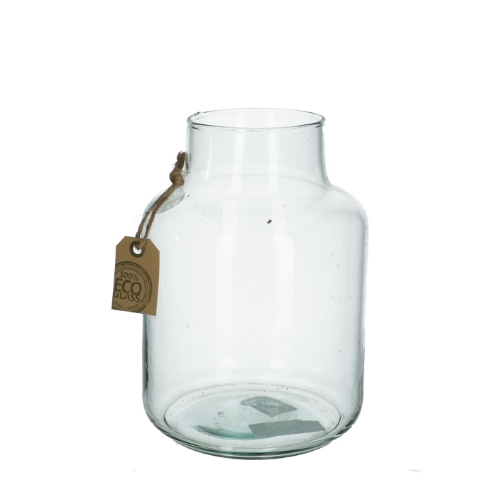 <h4>Glas Eco vaas Gigi d08.5/14*20cm</h4>