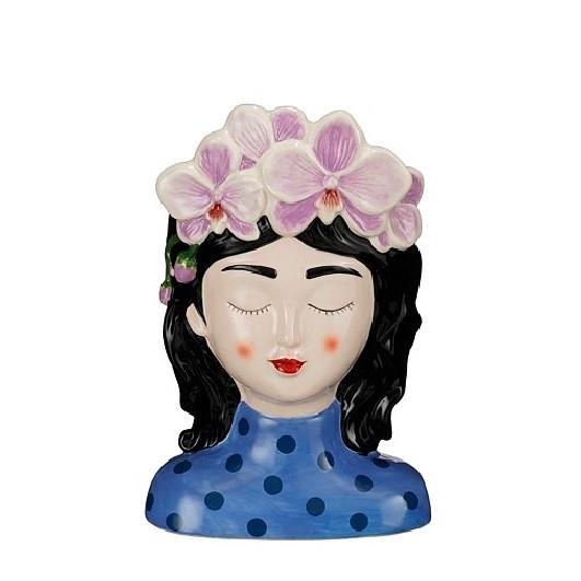 <h4>Keramiek Exclusief Planter woman orchid 17*14*26c</h4>