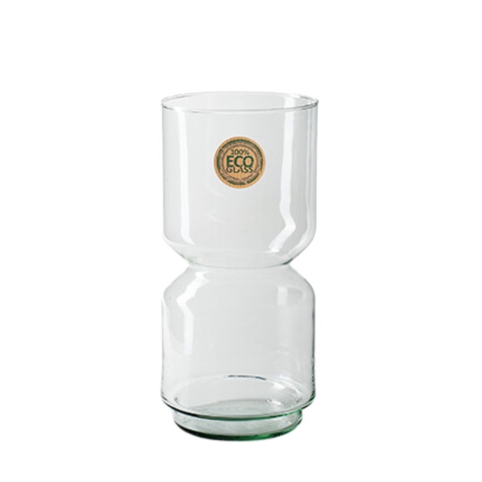 Glass Eco vase Fun d12*25cm