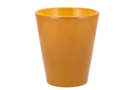 <h4>Ceramic Shiny Curry Pot Orchid 15cm</h4>